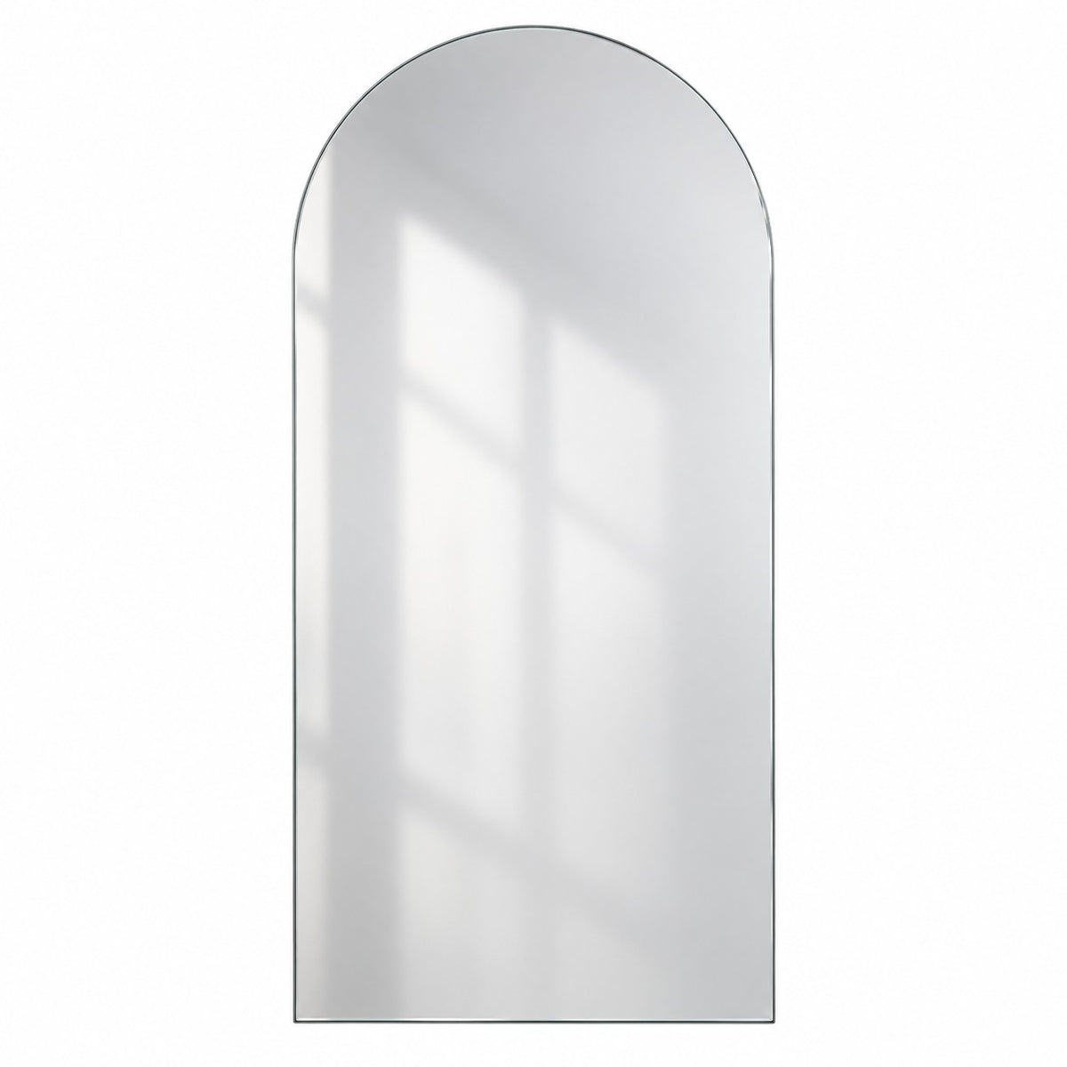 Rahmenloser Wandspiegel Porta 40 × 80 cm vor weißem Hintergrund #grösse_40 x 80 cm