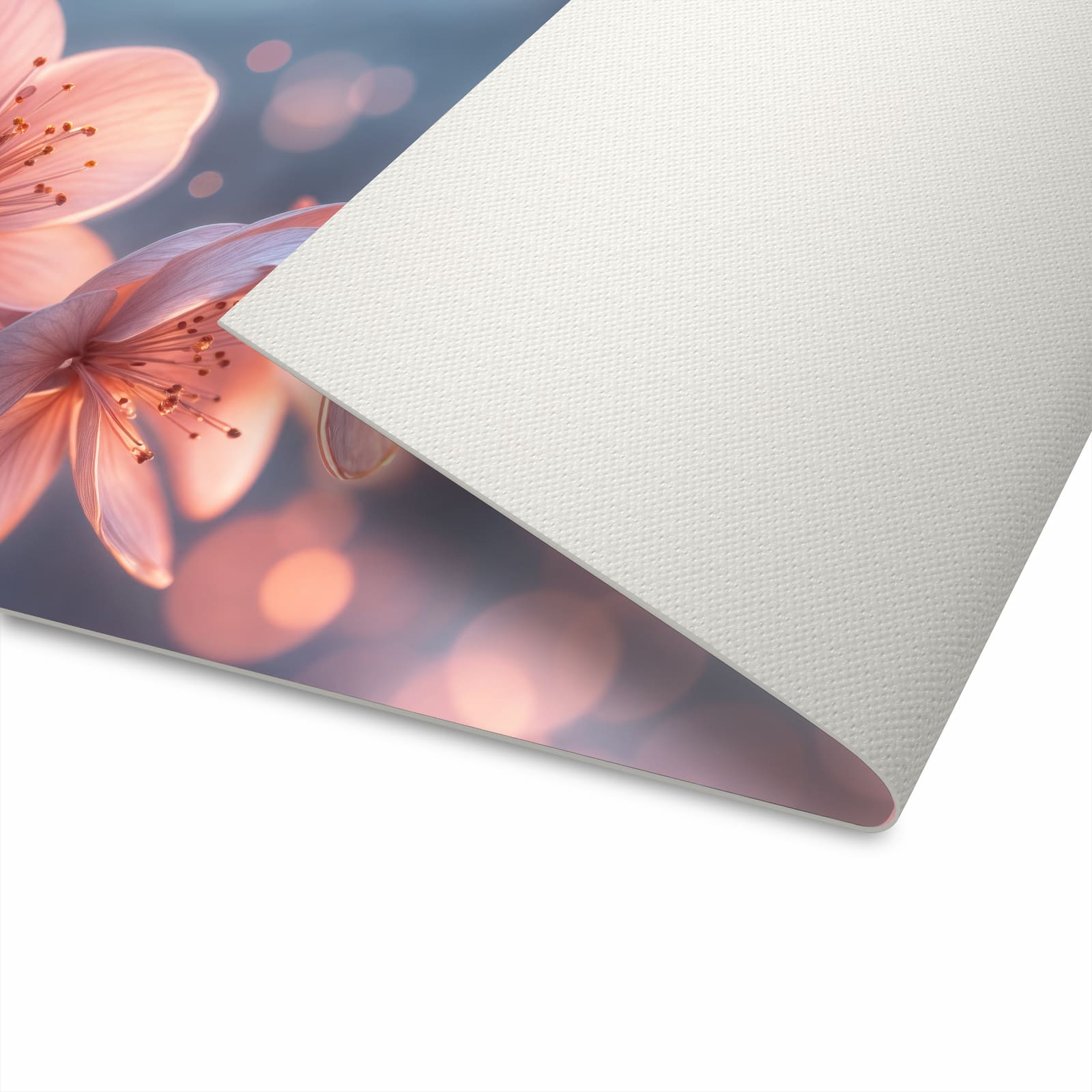 Rutschfester waschbarer Küchenteppich mit Motiv Blühender Zweig in der Unterseite