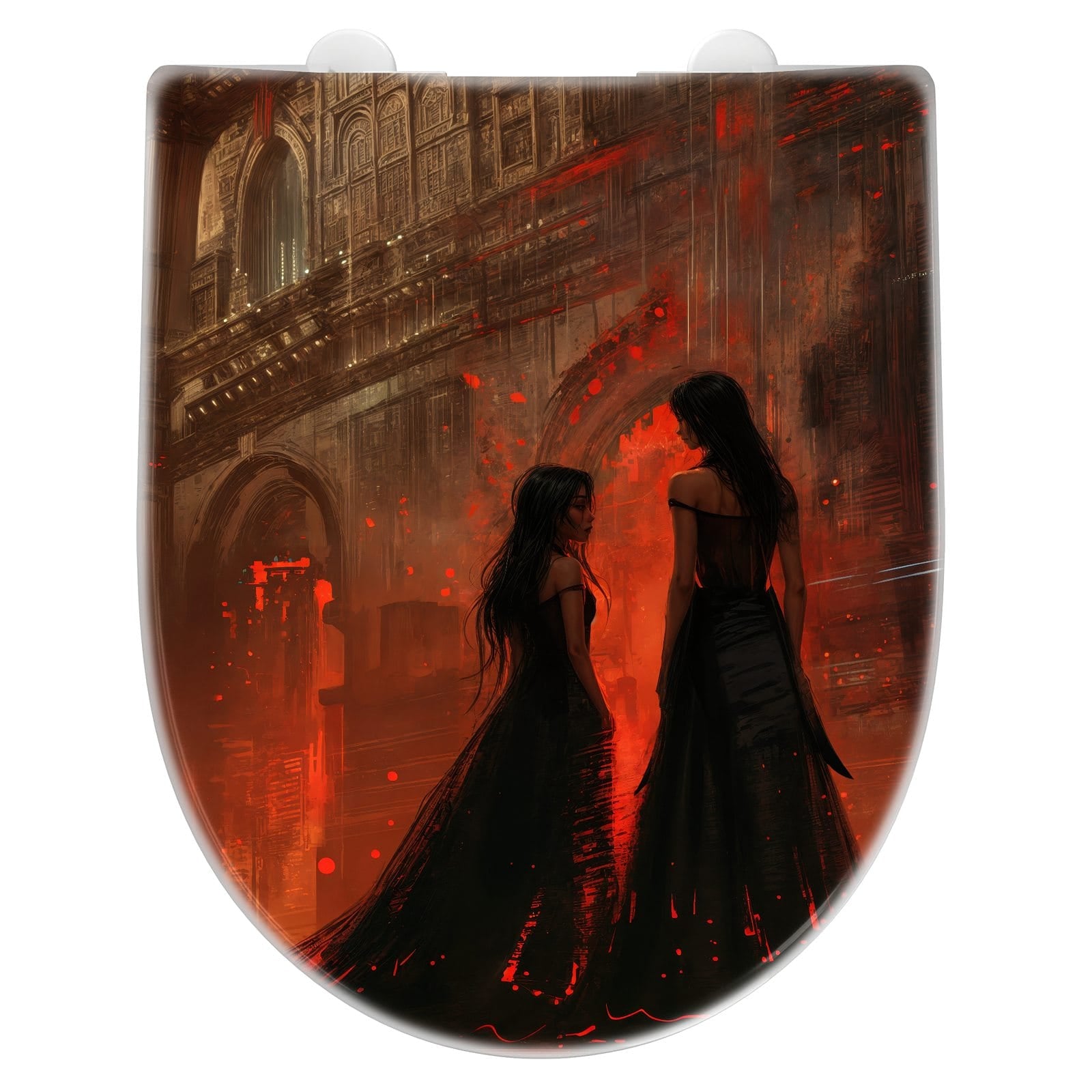 WC-Sitz mit Absenkautomatik Feuerpalast