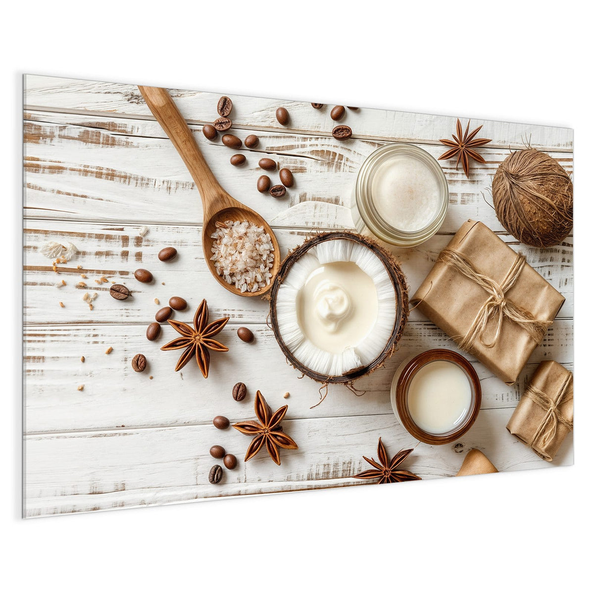 4 mm Glas statt lackiertem Blech – Magnettafel - Kokosnuss und Kaffee