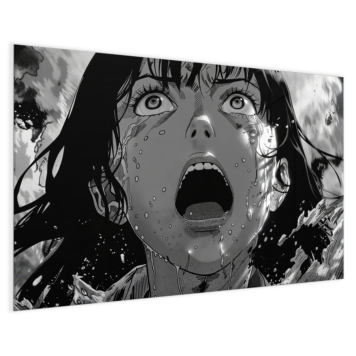 4 mm Glas statt lackiertem Blech – Magnettafel - Manga-Schrei