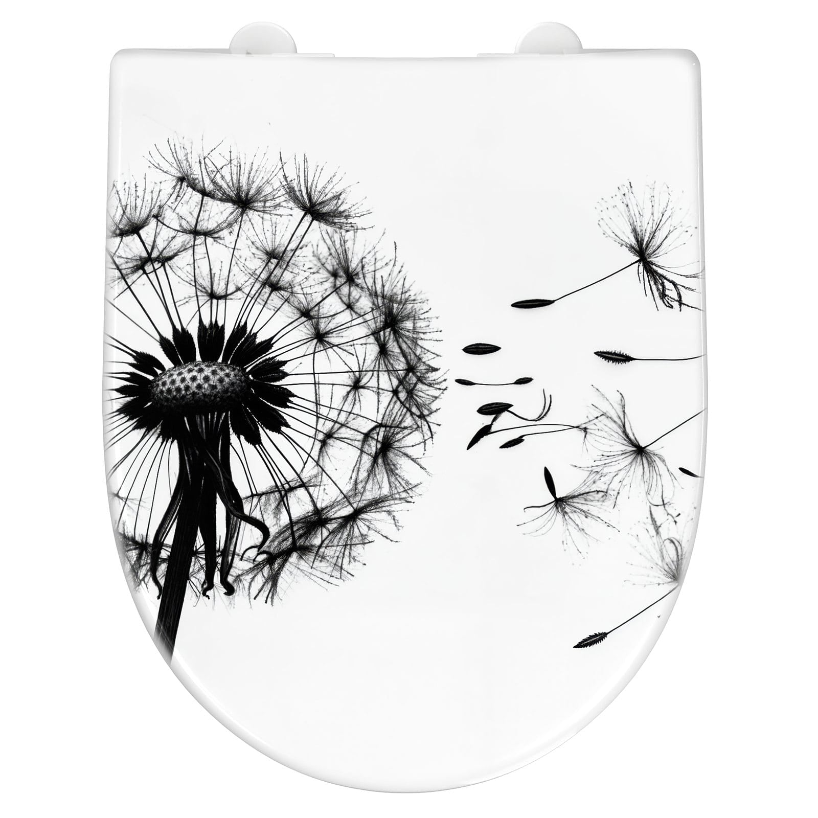 WC-Sitz mit Absenkautomatik Pusteblume