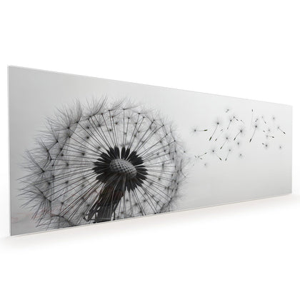 Küchenrückwand mit dem Motiv Pusteblume im Wind