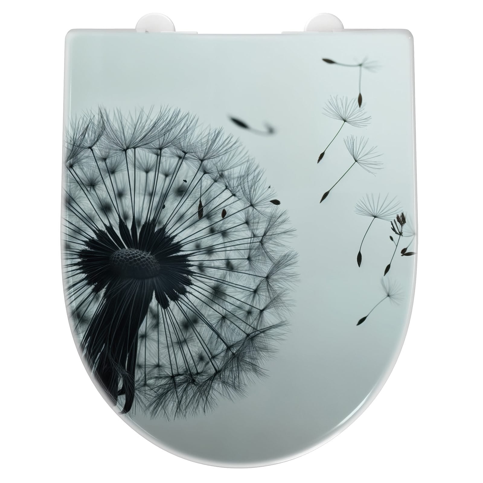 WC-Sitz mit Absenkautomatik In Wind Pusteblume