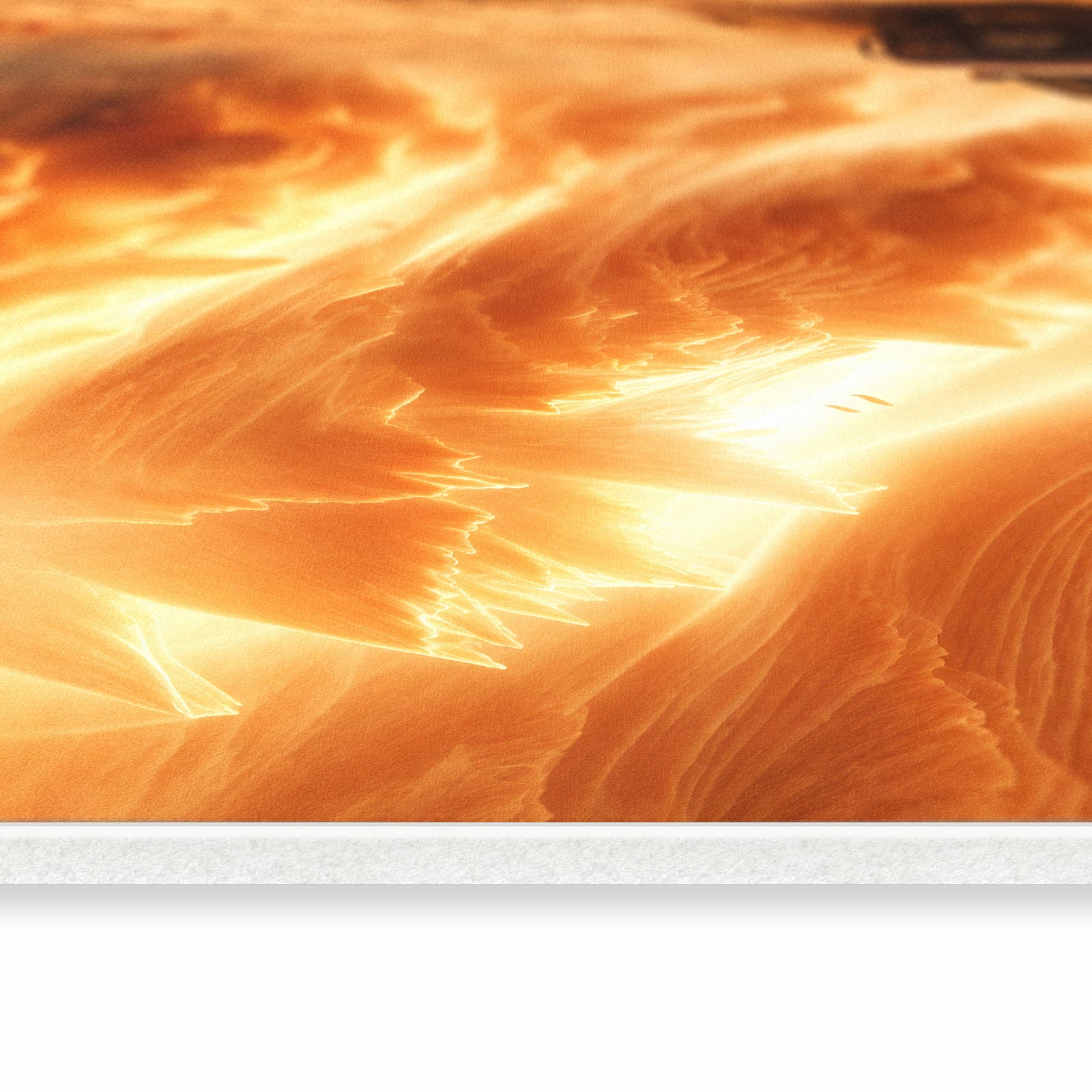 Hygienischer Küchenteppich mit Motiv Sandsturm Jeep Abenteuer in seitlicher Ansicht - waschbar