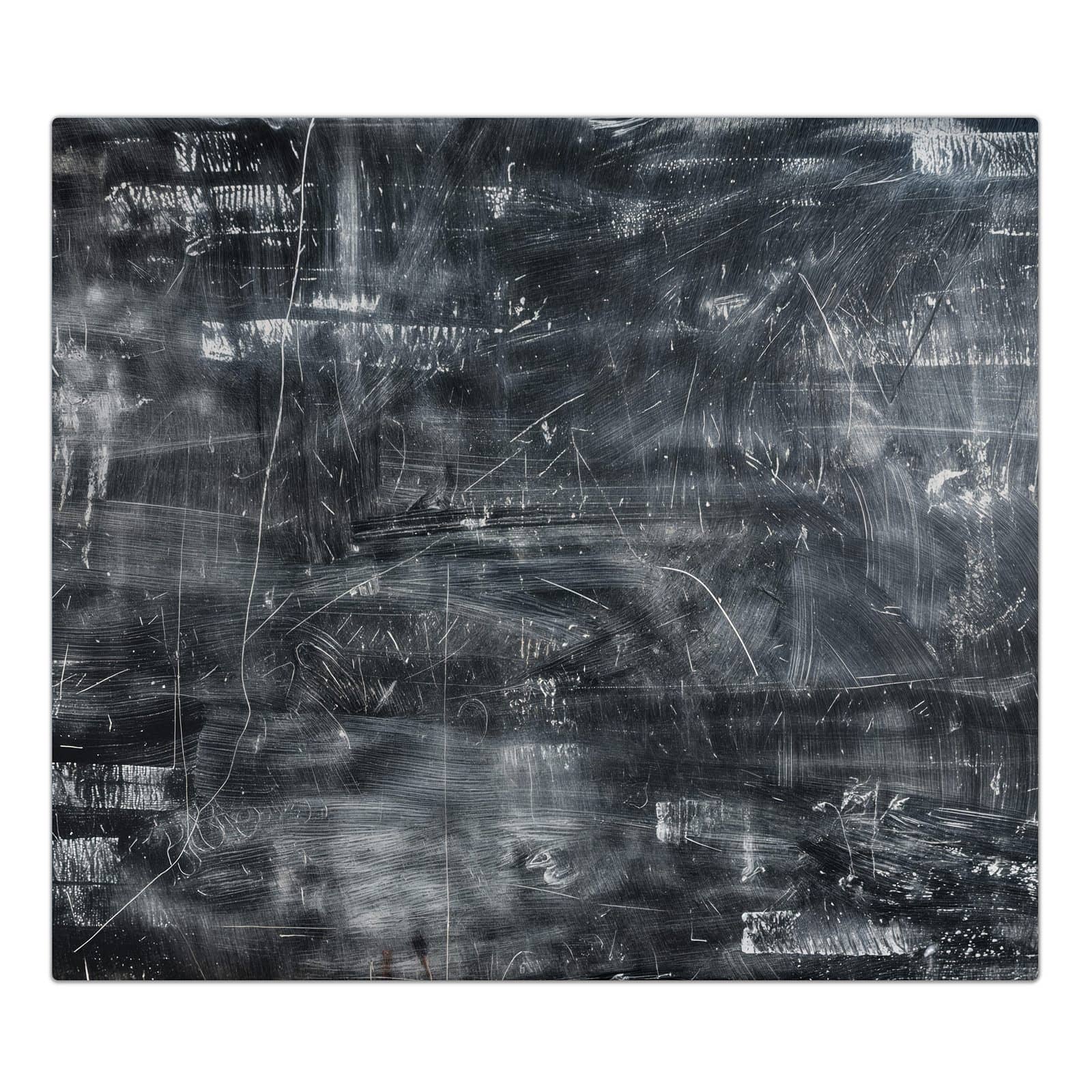 1-teilige Herd Schutzplatte mit Abstrakte Strukturen-Motiv in der Frontansicht #grösse_1-Teilig (60x52cm)