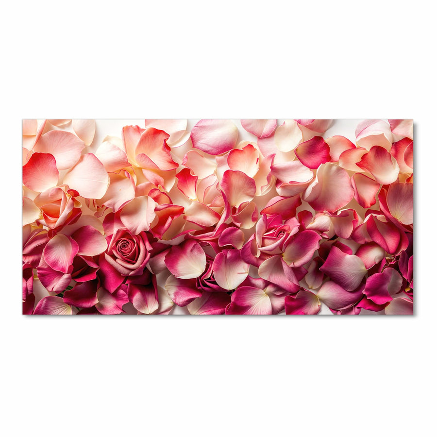 Maße Küchenläufer - Rosenblüten in Pink