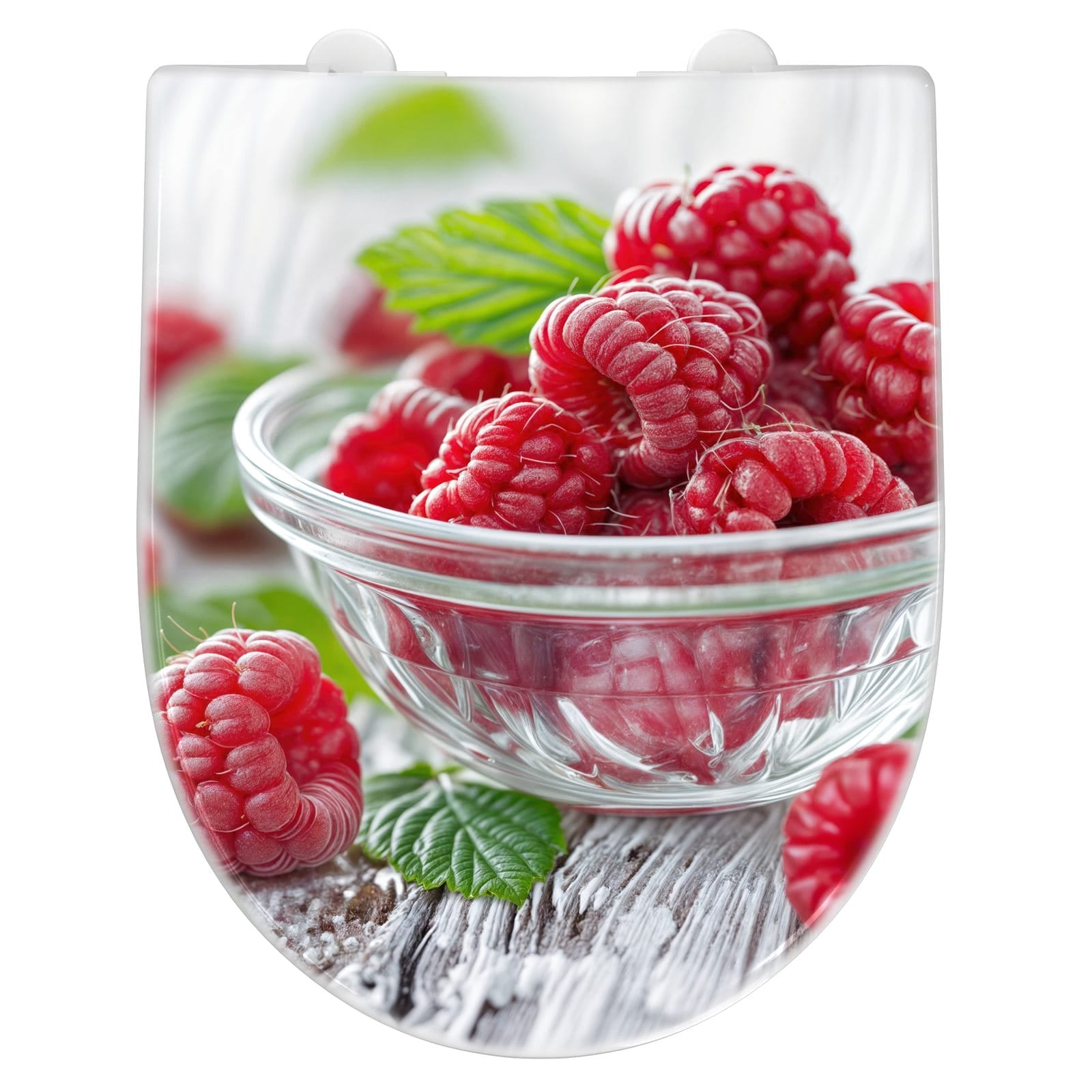 WC-Sitz mit Absenkautomatik Frische Himbeeren
