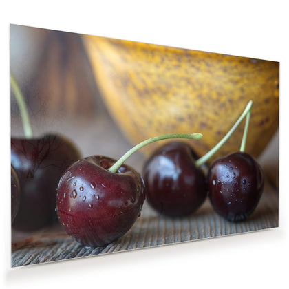 Wandbild mit dem Motiv Süße Kirschen