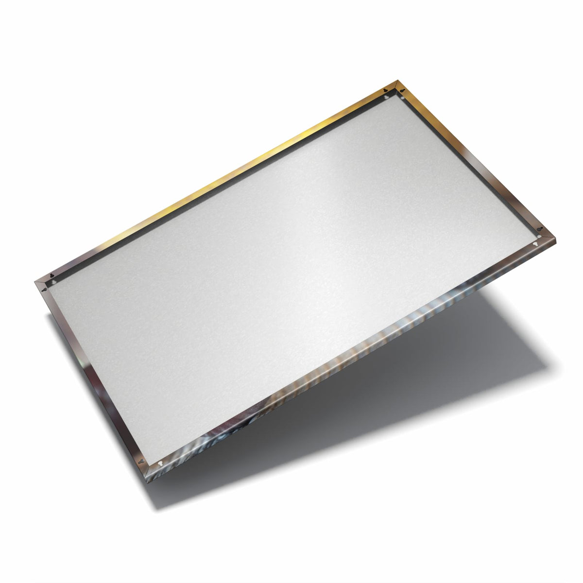 Nur 7 mm – liegt eng an der Wand – Metall Magnettafel - Süße Kirschen