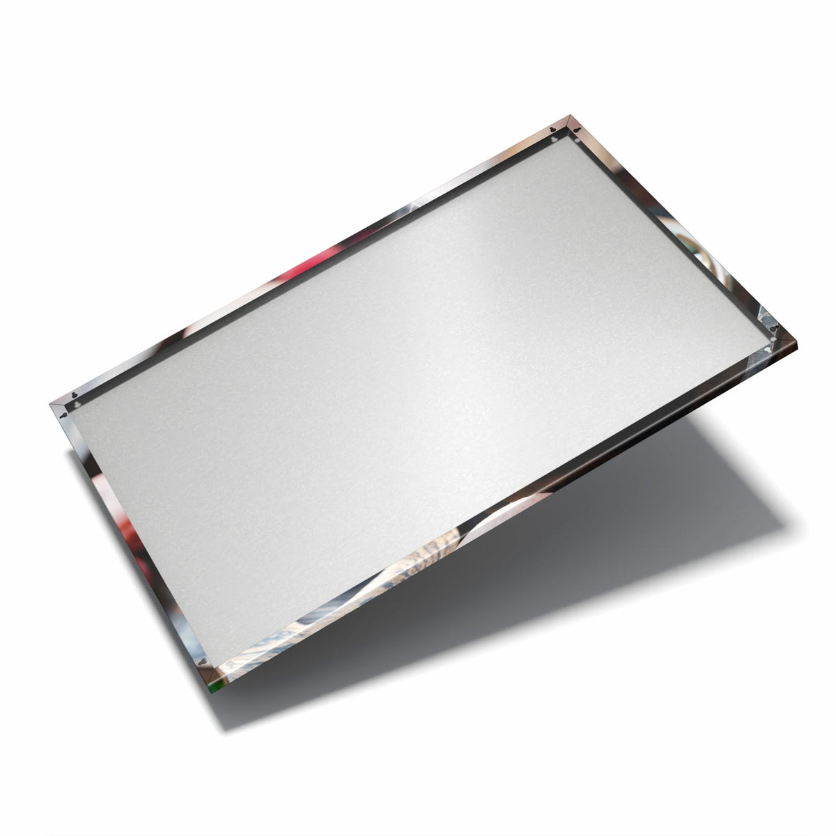 Nur 7 mm – liegt eng an der Wand – Metall Magnettafel - Kaffee mit Macarons