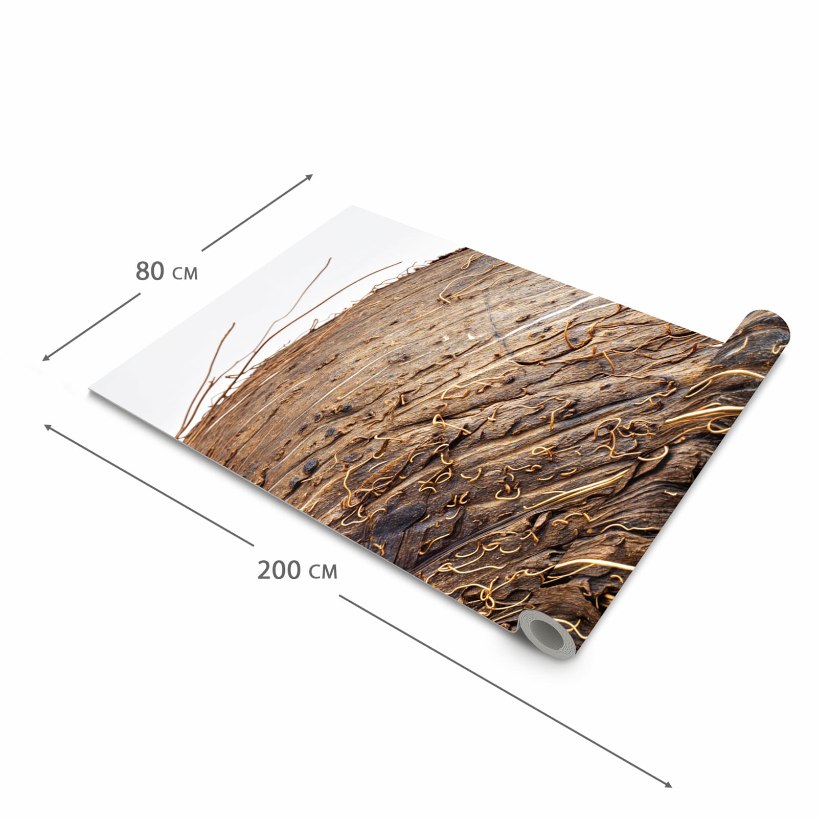 Abwaschbarer Küchenläufer mit Motiv Nuss Schale Detail in der Grösse 60x180 cm für Ordnung