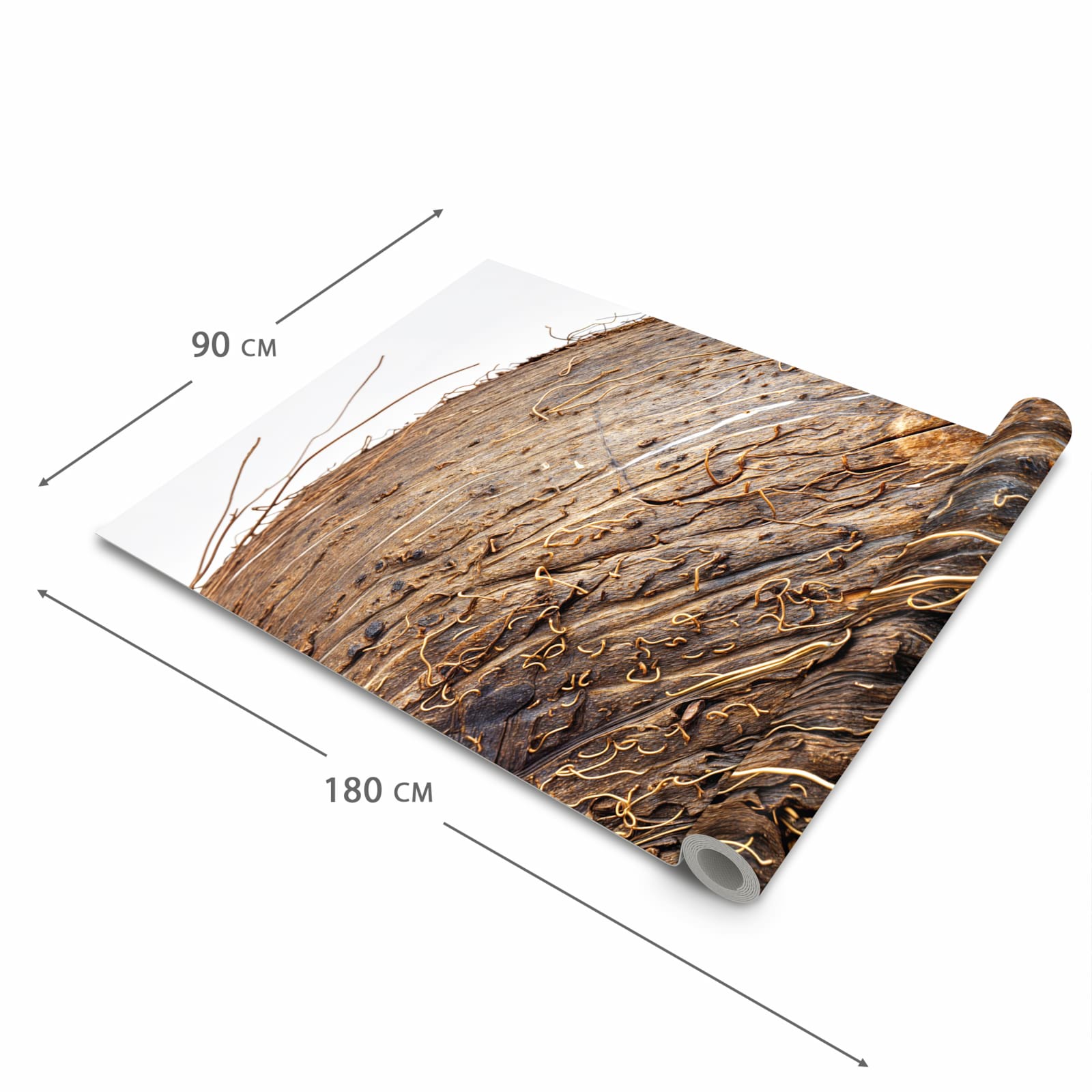 Küchenteppich mit Motiv Nuss Schale Detail in der Grösse 60x180 cm für sicheres Aufbewahren