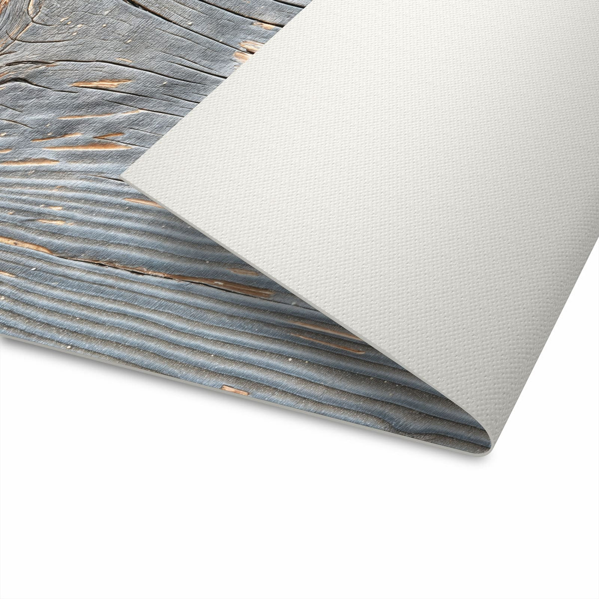 Waschbarer Teppich fürs Esszimmer mit Motiv Holzstruktur Vintage für Trittkomfort