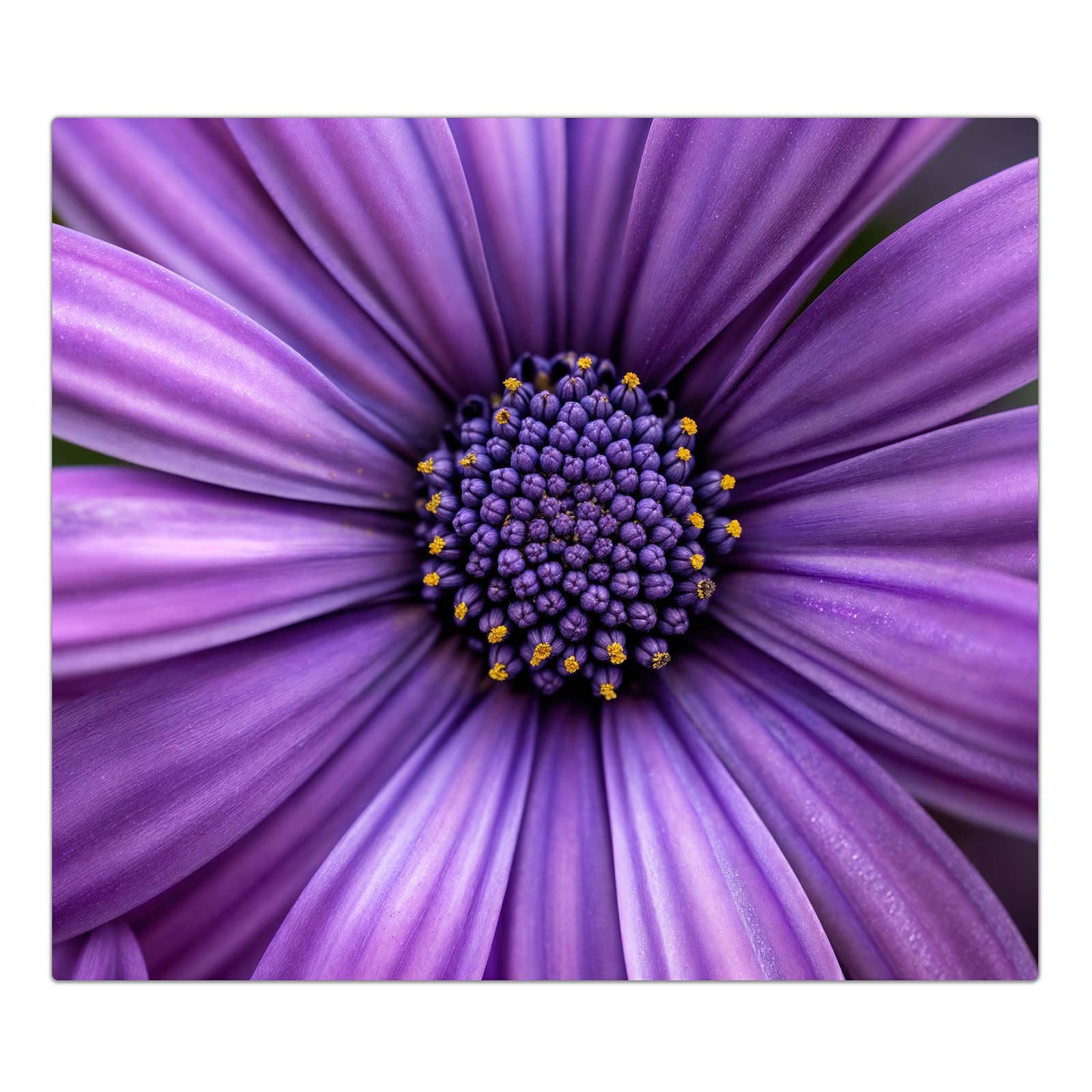 1-teilige Ceranfeld-Abdeckung mit Blume Nahaufnahme-Motiv in der Frontansicht #grösse_1-Teilig (60x52cm)