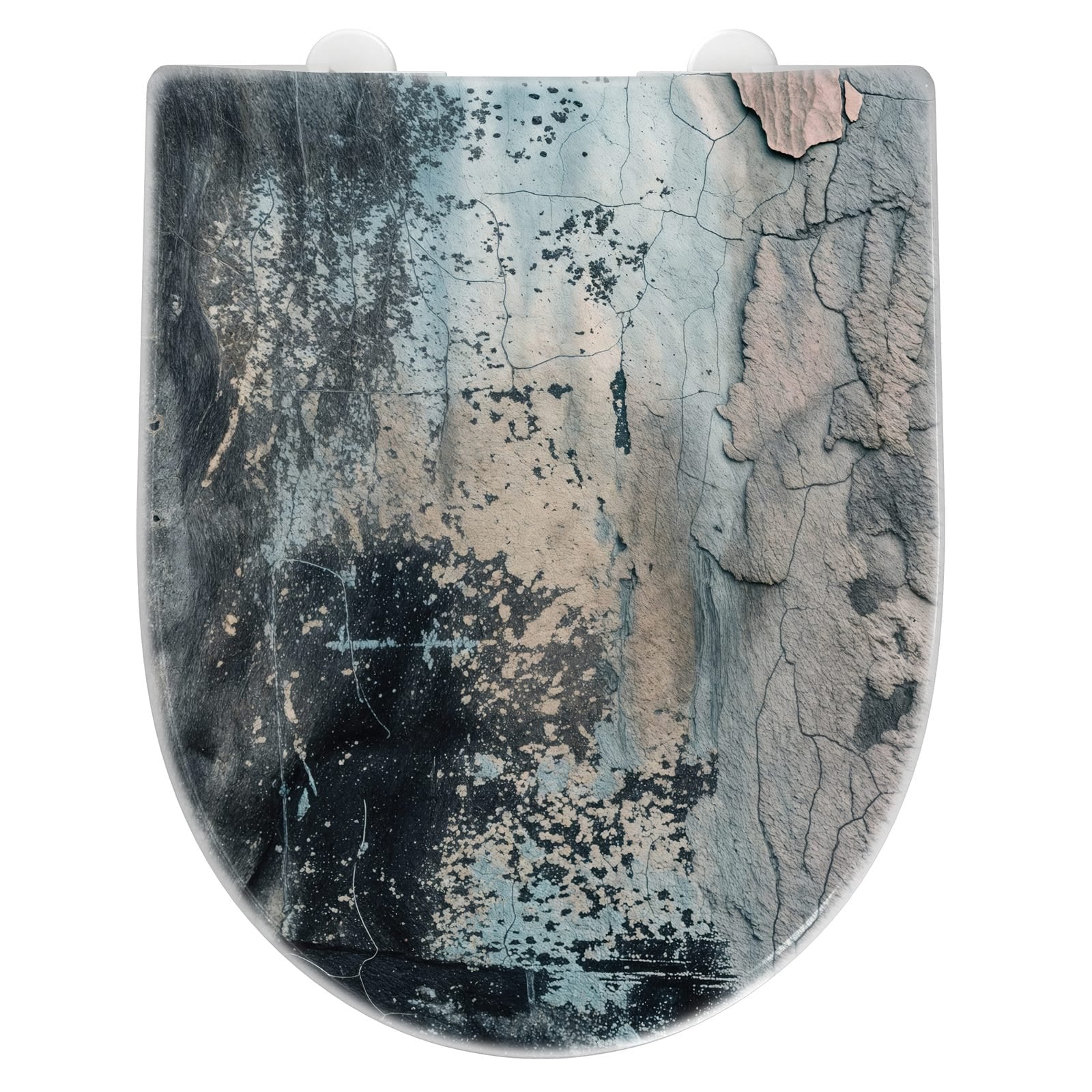 WC-Sitz mit Absenkautomatik Abstrakte Textur