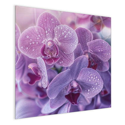 Magnettafel mit dem Motiv Orchideenblüten