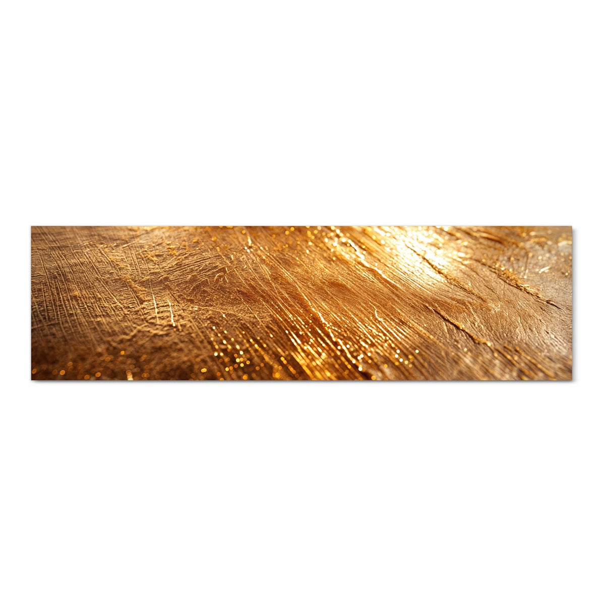 Farbbeständiger Teppich für die Küche mit Motiv Goldene Textur in Frontansicht