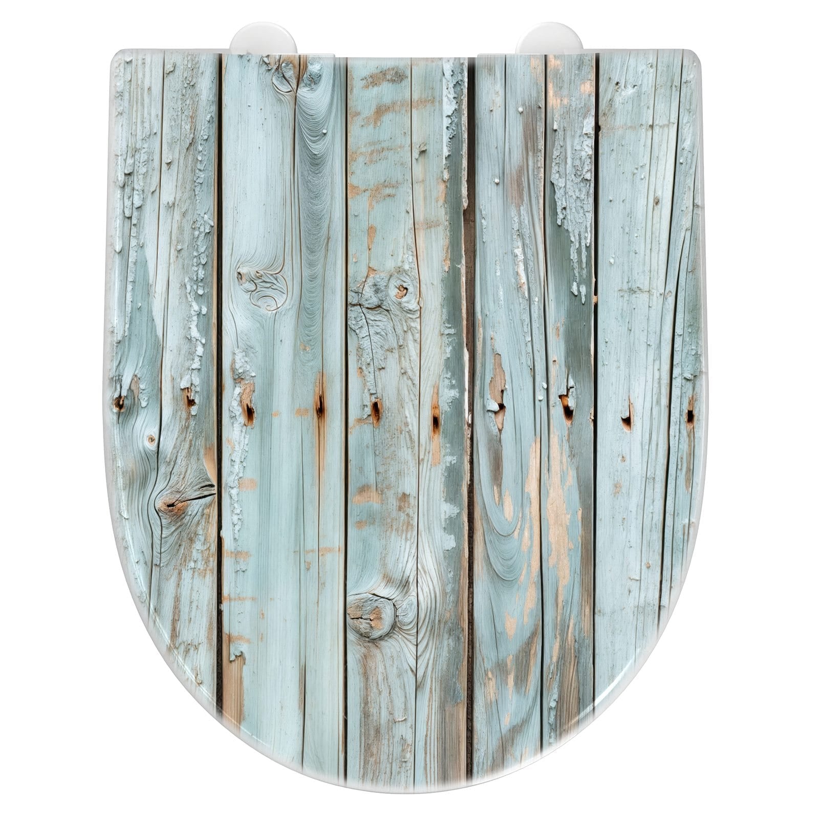 WC-Sitz mit Absenkautomatik Holz von Verwittertes