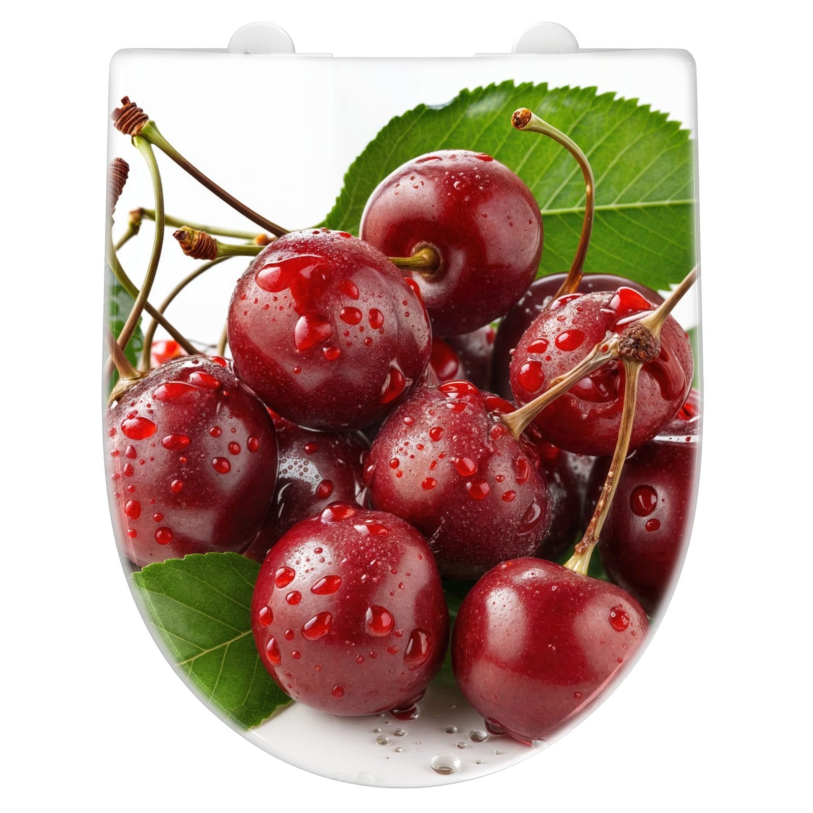 WC-Sitz mit Absenkautomatik Kirschen von Frische