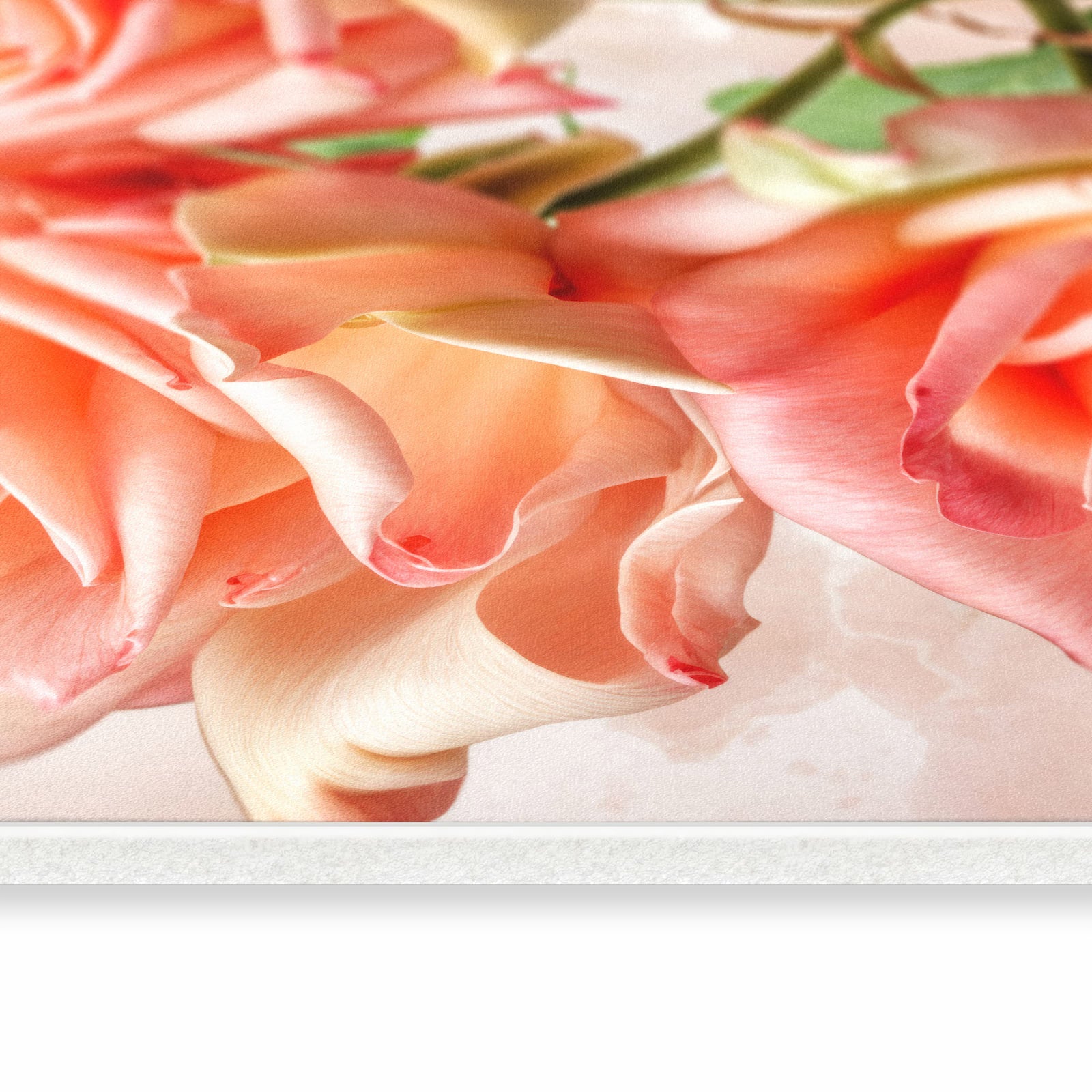 Rutschfester Küchenläufer mit Motiv Rosen Bouquet in seitlicher Ansicht spart Zeit