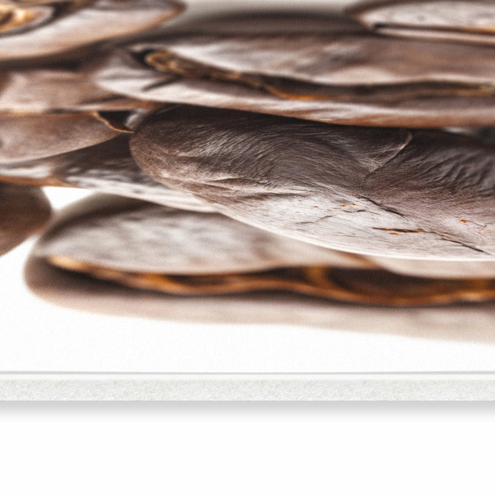 Waschbarer Küchenläufer mit Motiv Stille Kaffeebohnen in seitlicher Ansicht für sicheres Aufbewahren