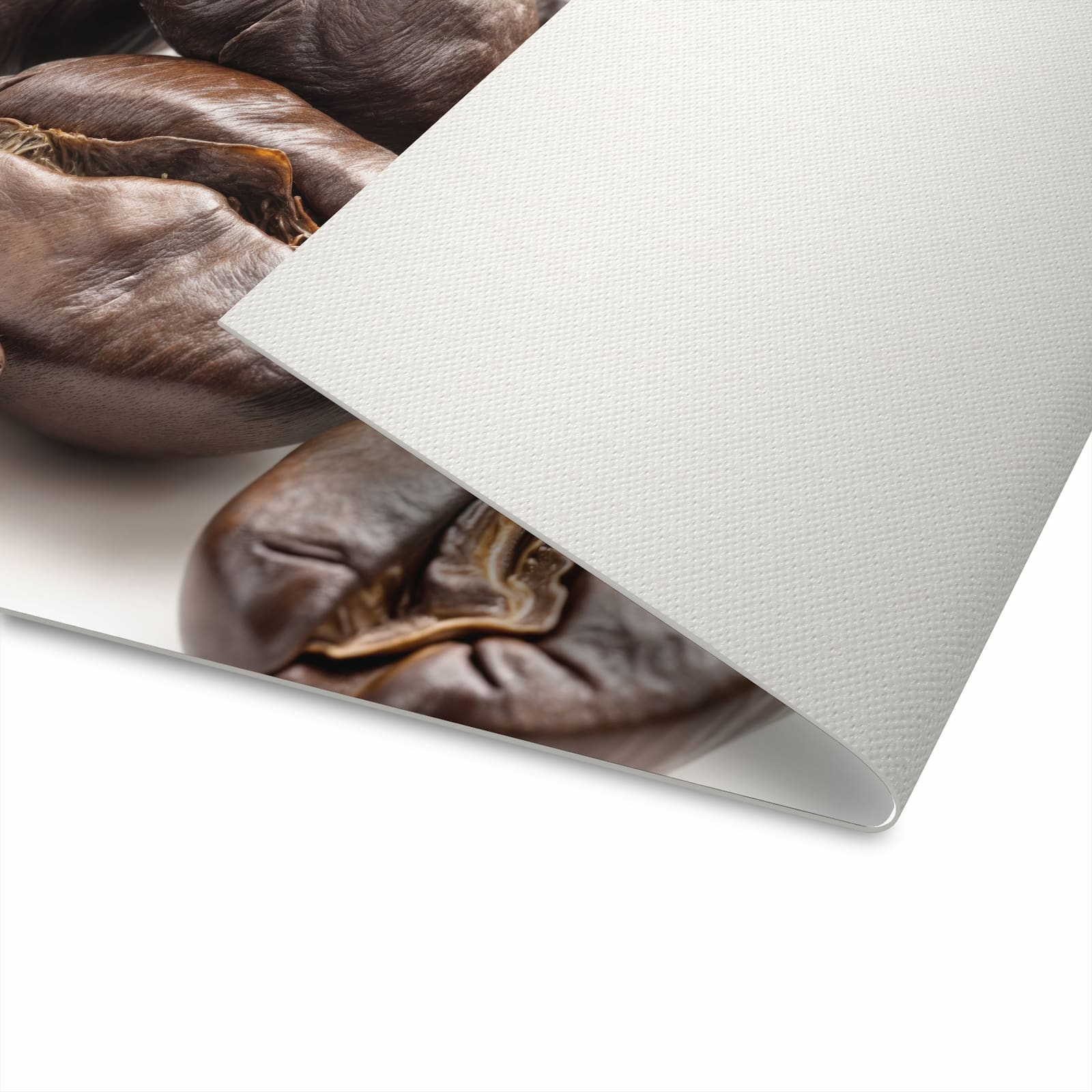 UV-beständiger Teppich für Esstisch mit Motiv Stille Kaffeebohnen in Unterseite, waschbar