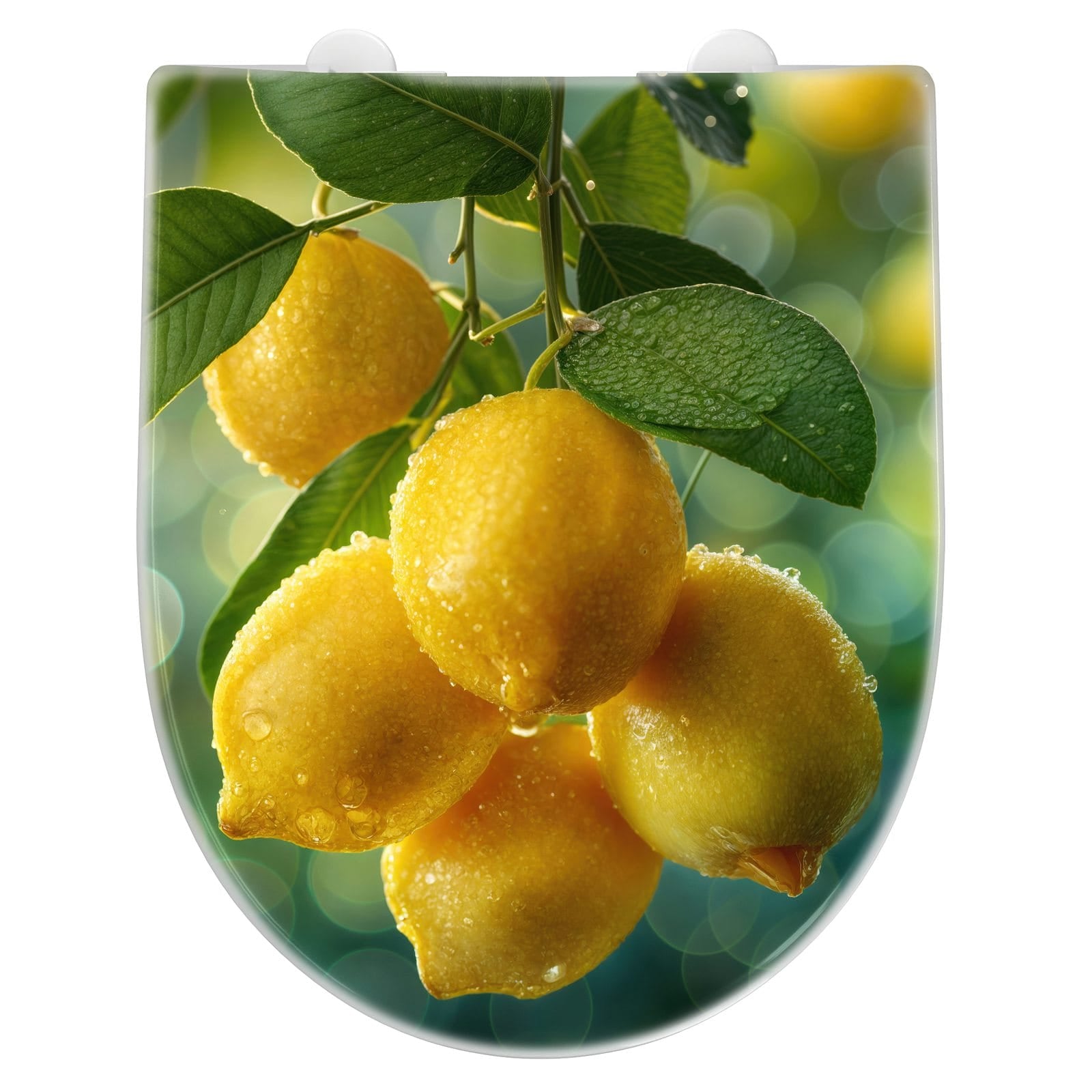 WC-Sitz mit Absenkautomatik Zitronenbaum