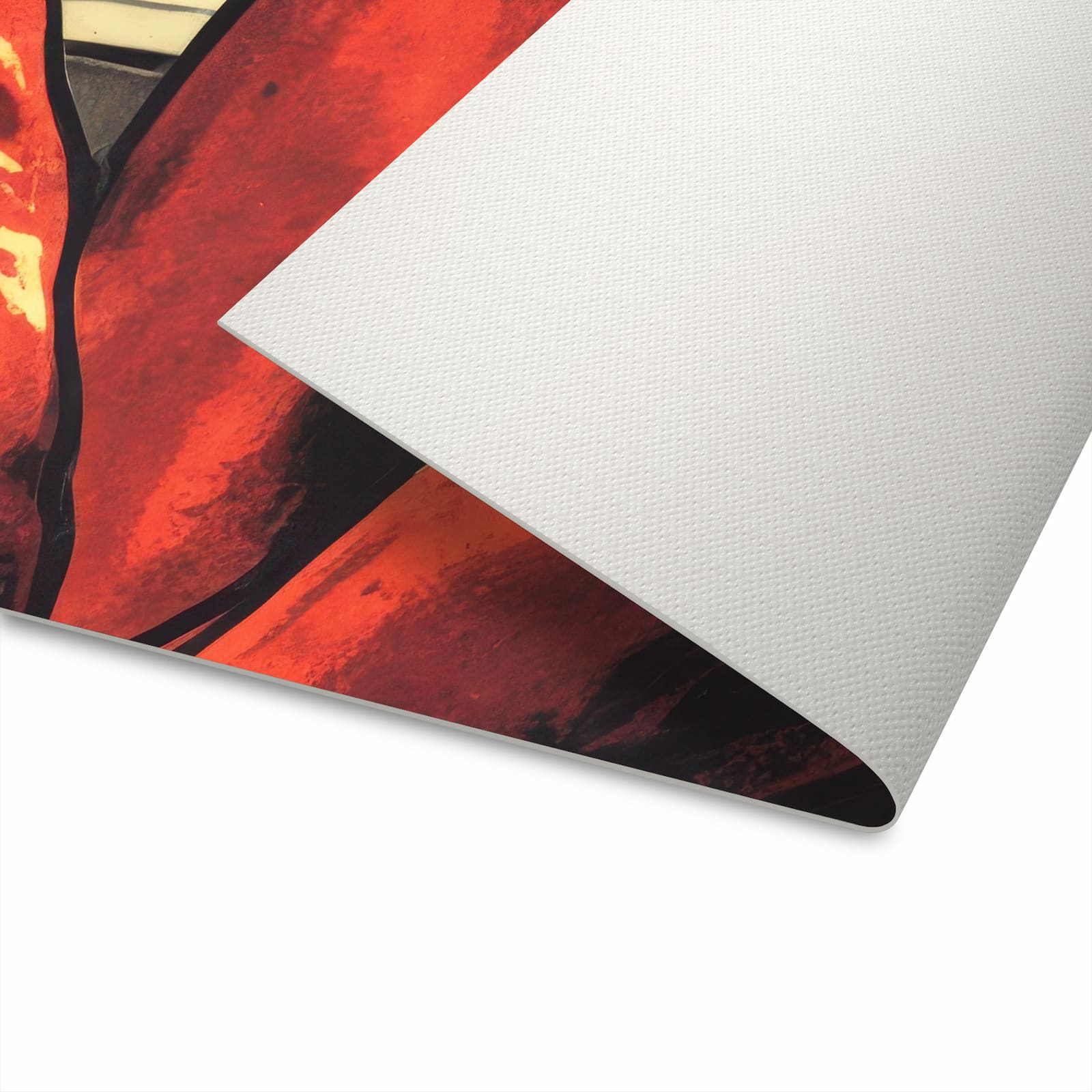 Feuchtigkeitsresistenter Teppichläufer mit Motiv Frische Chilischoten für die Küche