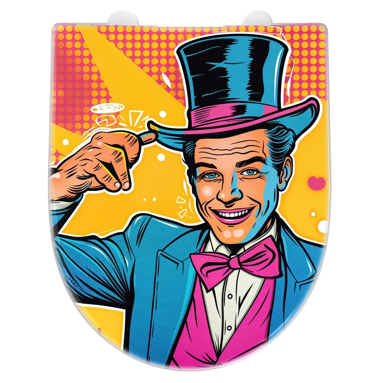 WC-Sitz mit Absenkautomatik Zauberer Mit Hase