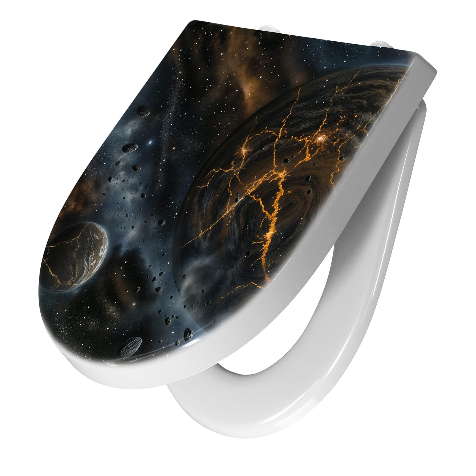 WC-Sitz mit Absenkautomatik Drei Welten