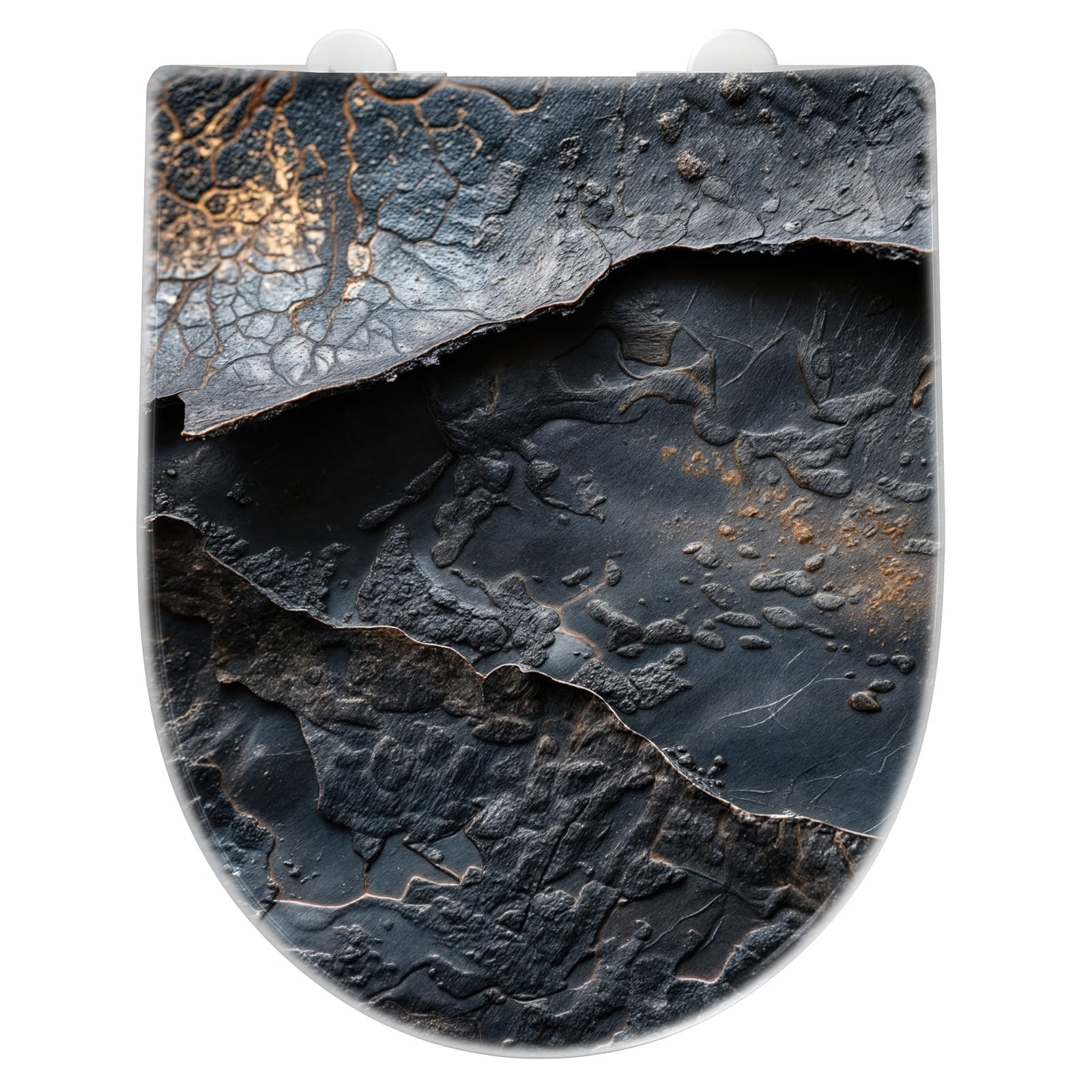 WC-Sitz mit Absenkautomatik Textur von Abstrakte