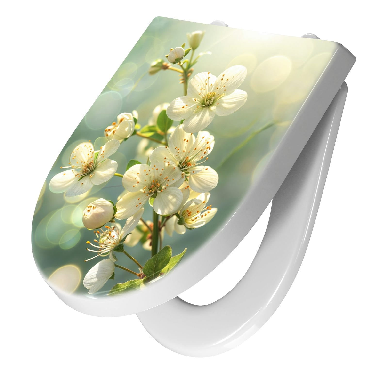 WC-Sitz mit Absenkautomatik Frühlingserwachen