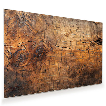 Wandbild mit dem Motiv Vintage Holzmaserung