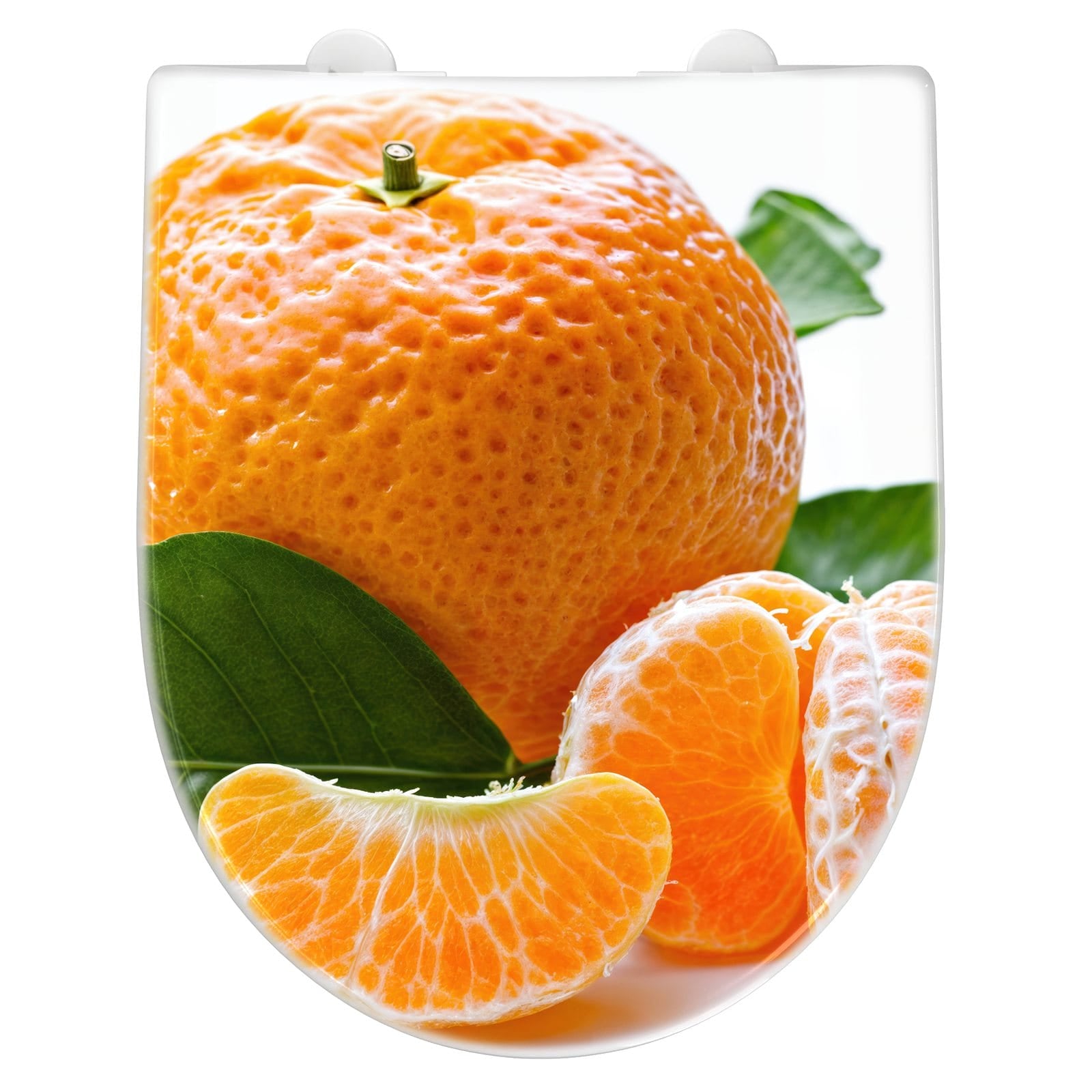 WC-Sitz mit Absenkautomatik Frische Mandarine