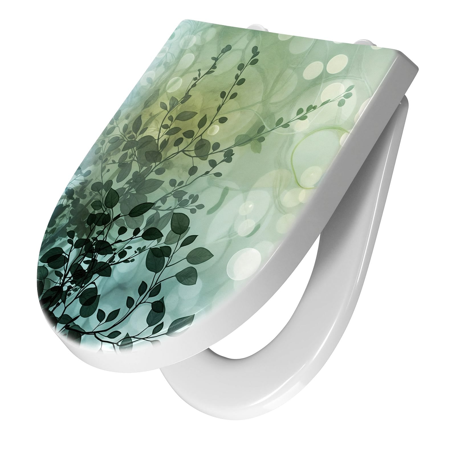 WC-Sitz mit Absenkautomatik Blättertraum