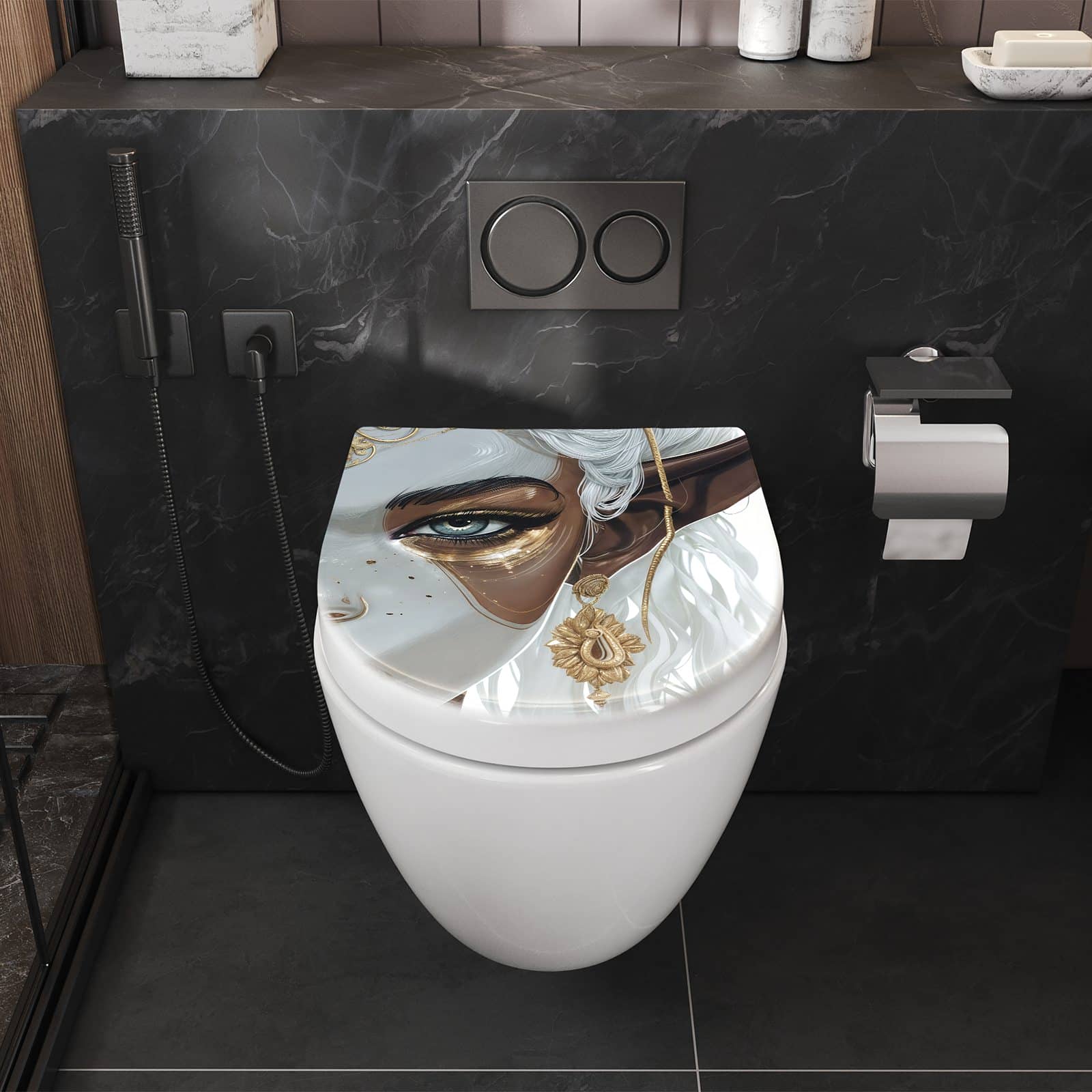 WC-Sitz mit Absenkautomatik Dualer Elf