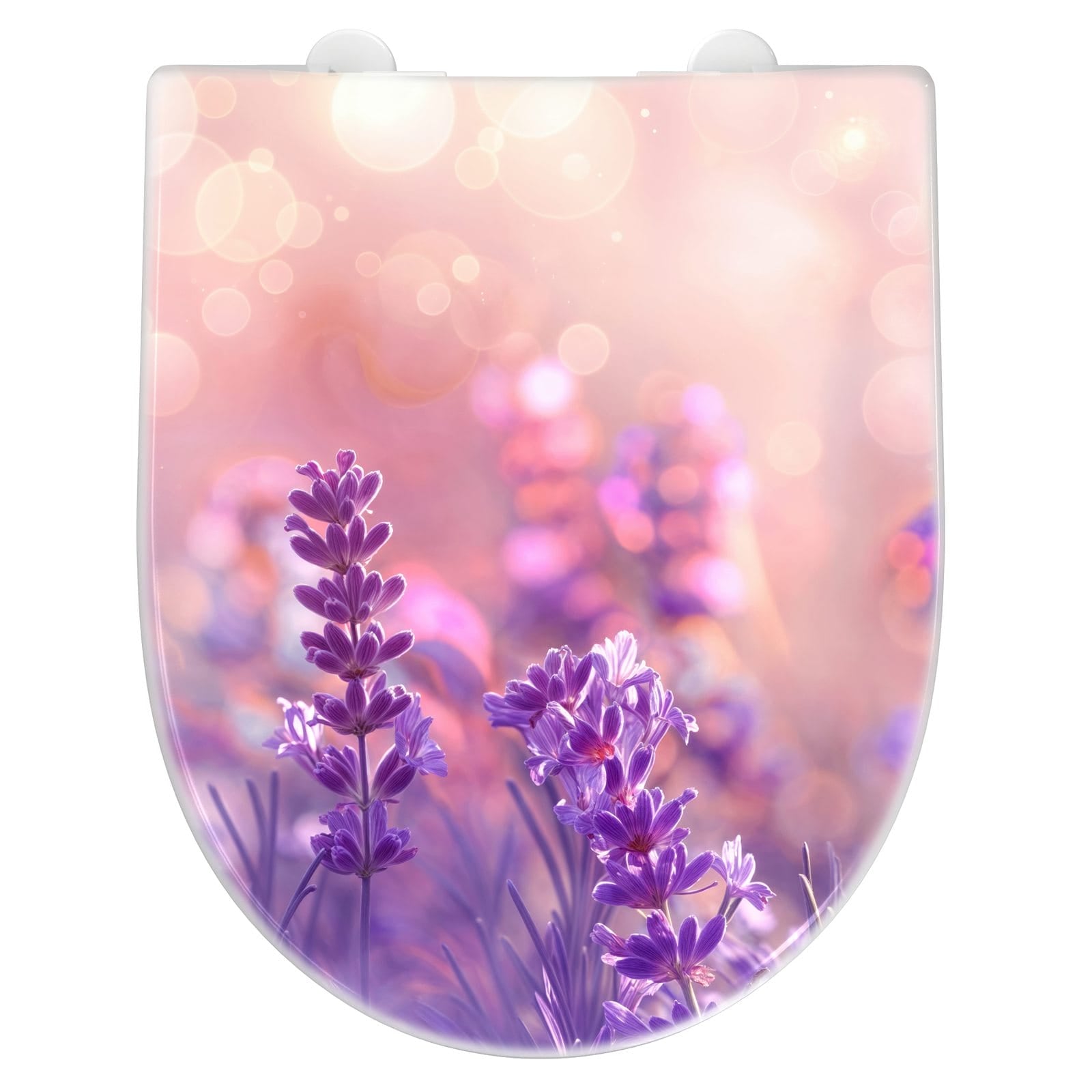 WC-Sitz mit Absenkautomatik Lavendeltraum