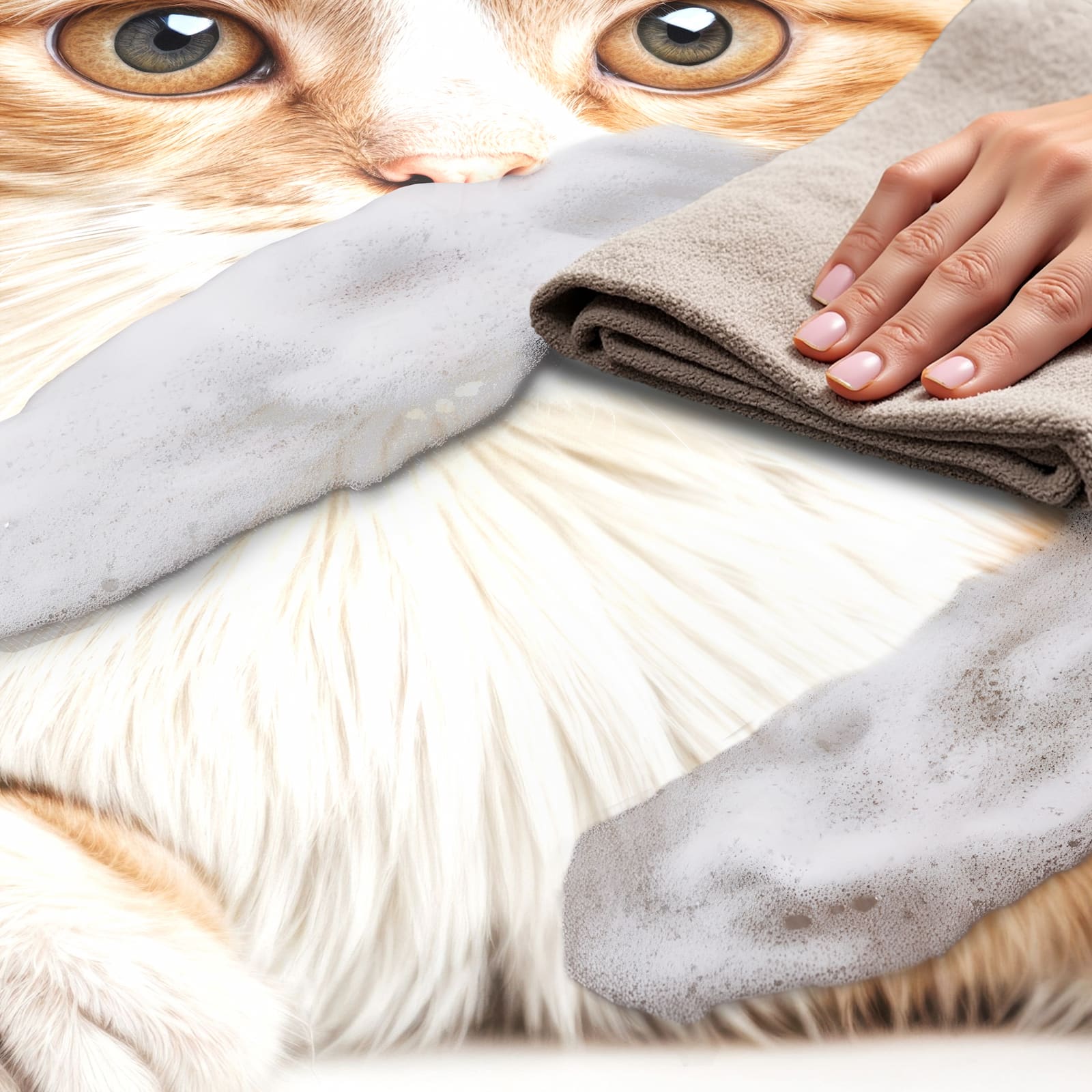 Pflegeleichter Läufer für die Küche mit Motiv Hund und Katze - einfach zu reinigen