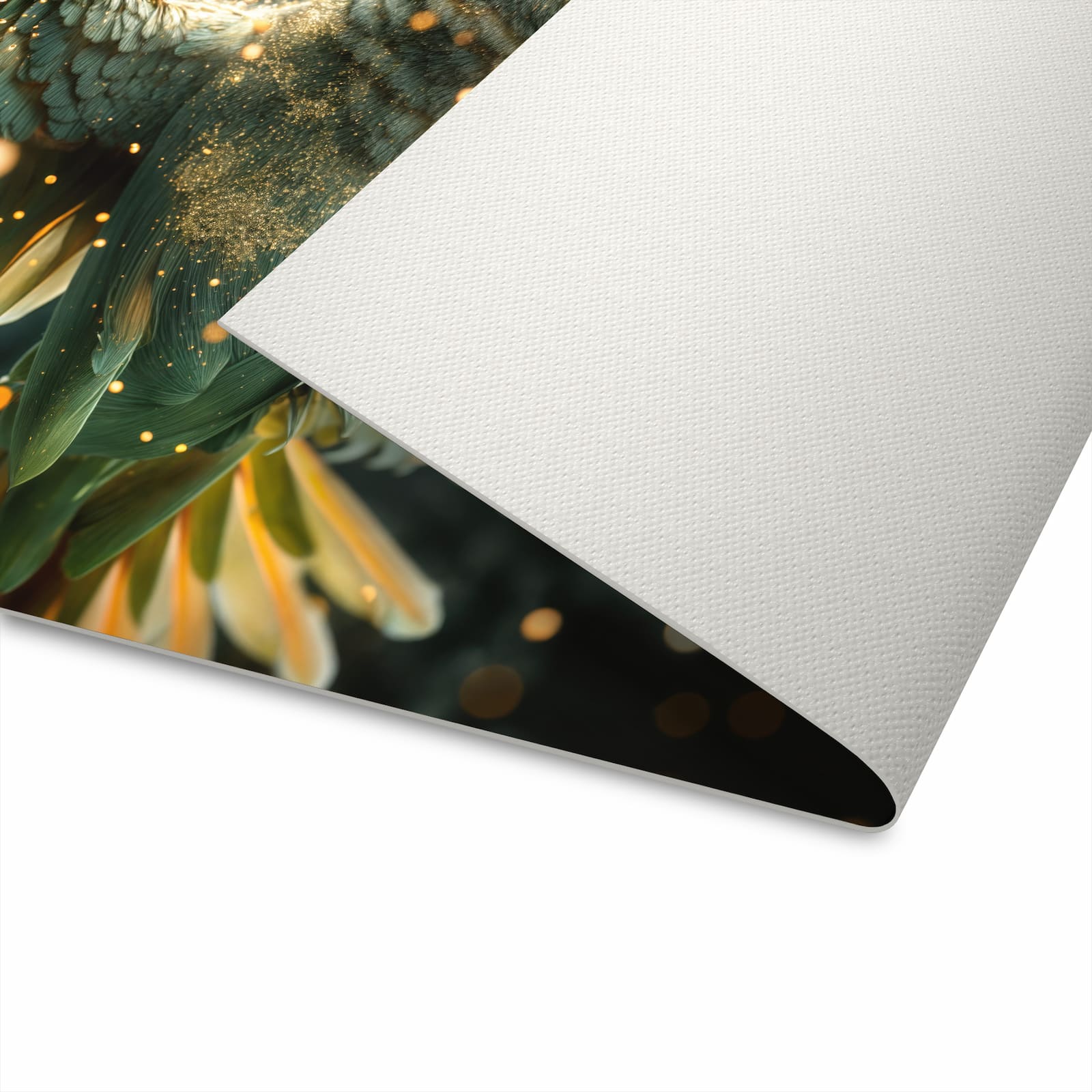 UV-beständiger Küchenläufer mit Motiv Fliegender Papagei - waschbar für die Unterseite