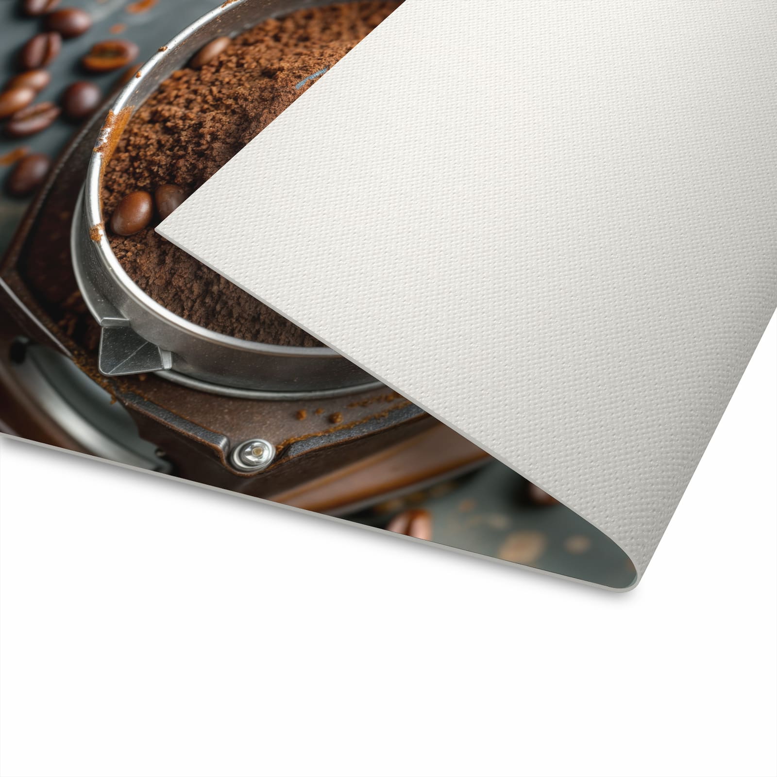 Waschbarer Küchenteppich mit Motiv Kaffeemühle für komfortables Stehen