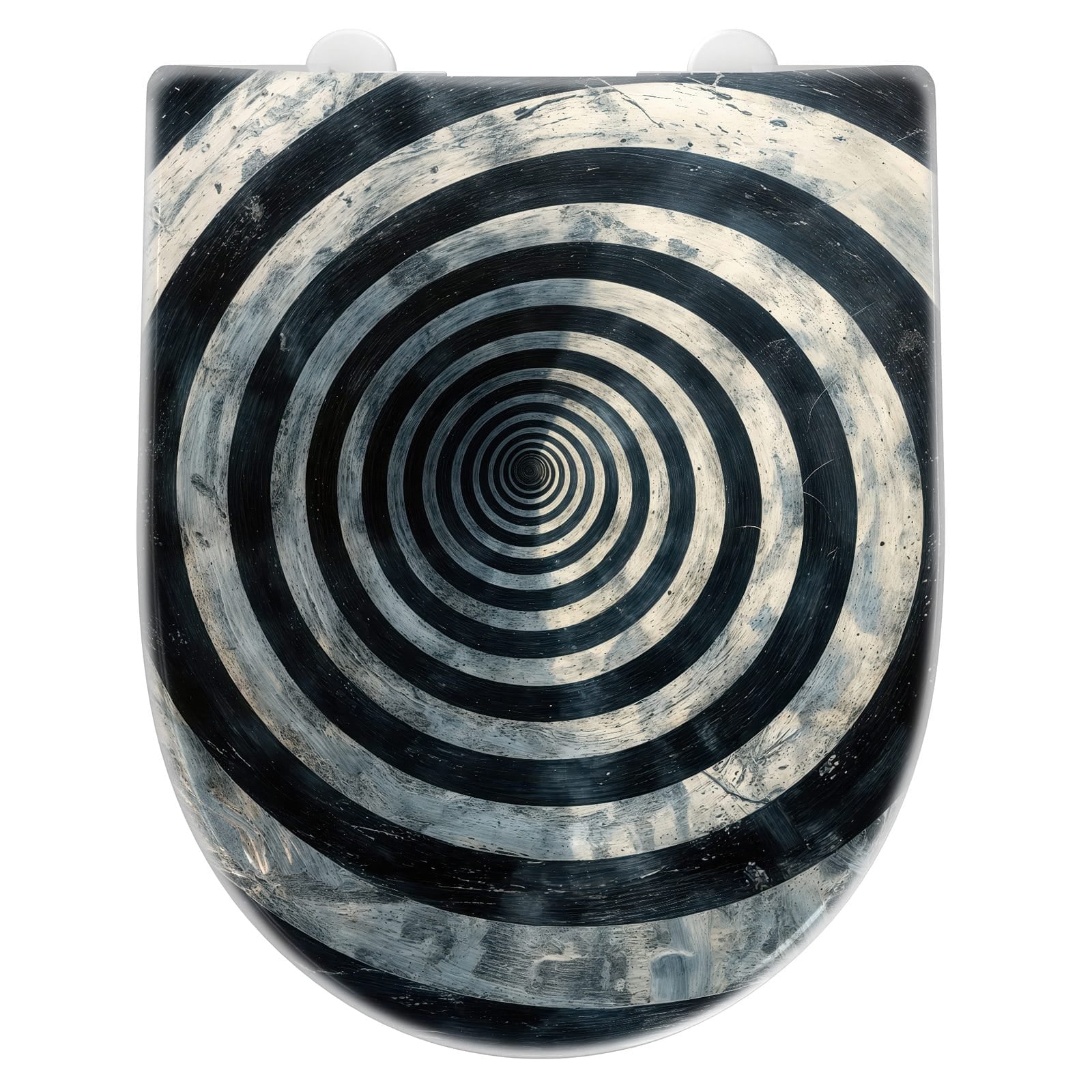 WC-Sitz mit Absenkautomatik Hypnotische Spirale