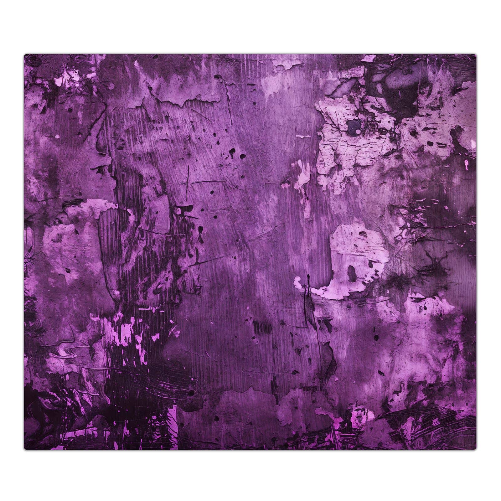 1-teilige Abdeckplatten für Herd mit Abstrakte Wand-Motiv in der Frontansicht #grösse_1-Teilig (60x52cm)