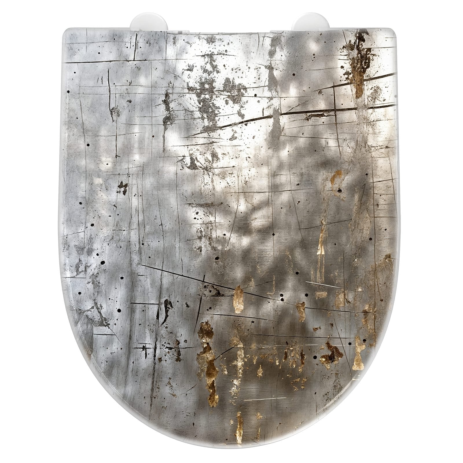 WC-Sitz mit Absenkautomatik Struktur von Abstrakte