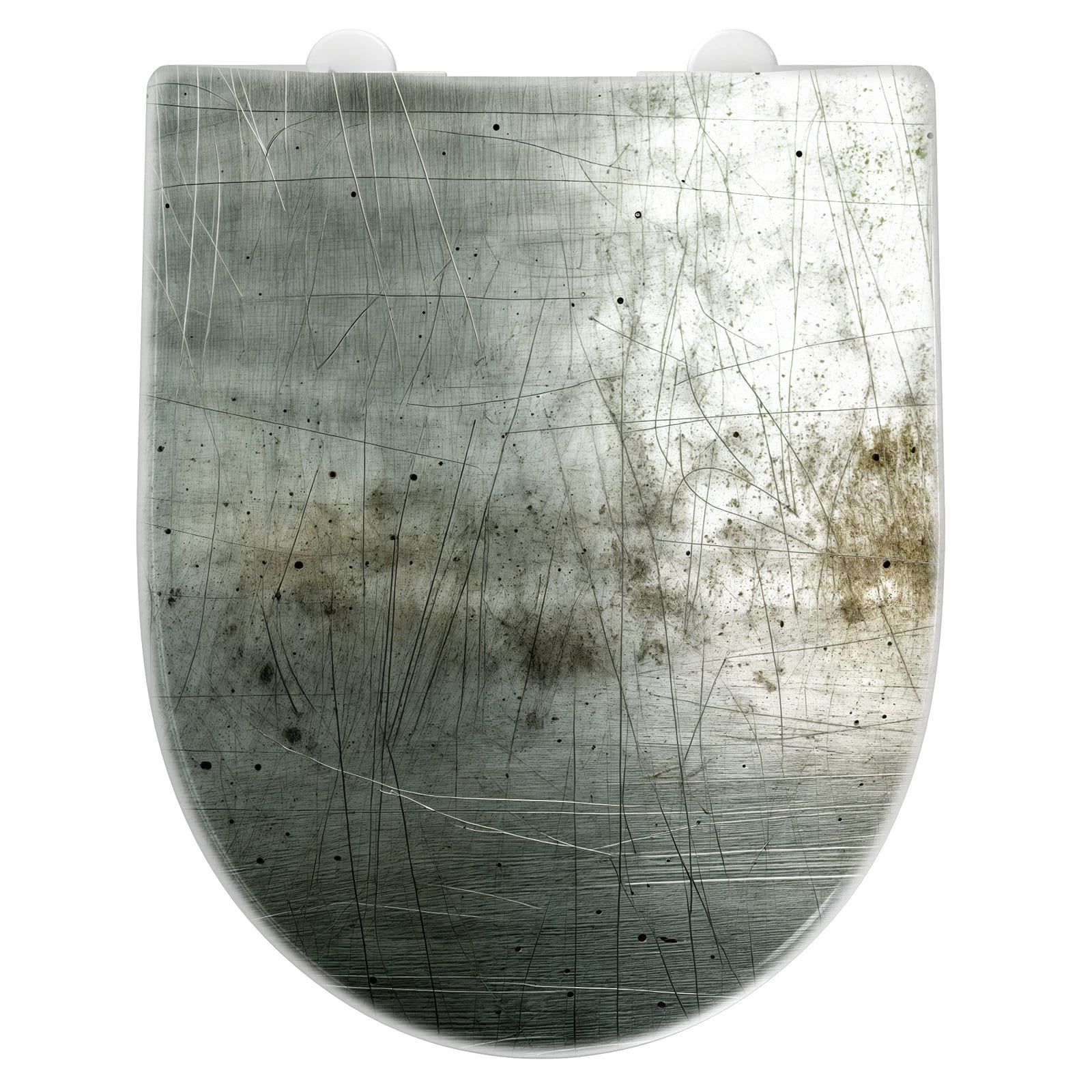 WC-Sitz mit Absenkautomatik Gebrauchtes Metall