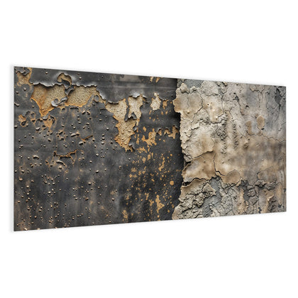Glas Magnettafel mit dem Motiv Bröckelnder Putz