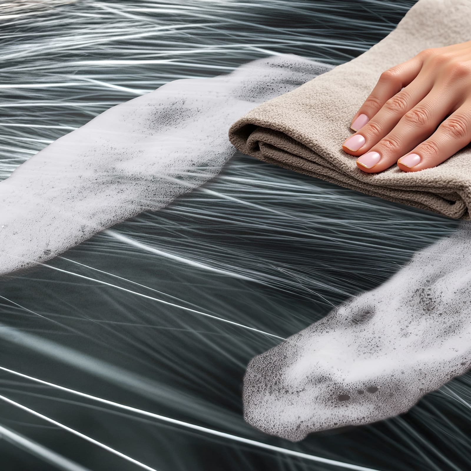 Langlebiger rutschfester Küchenläufer mit Motiv Katze von Nahaufnahme, einfach zu reinigen