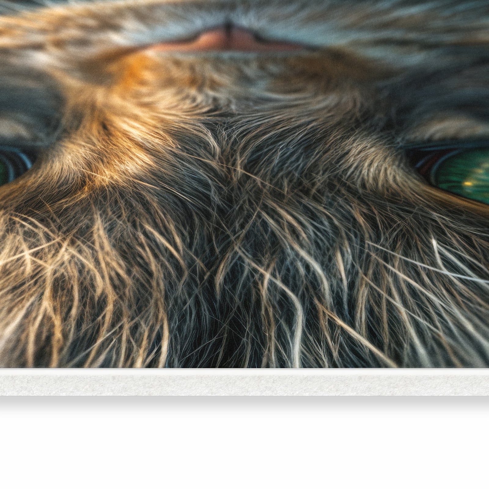 Küchenläufer - Nahaufnahme Katze