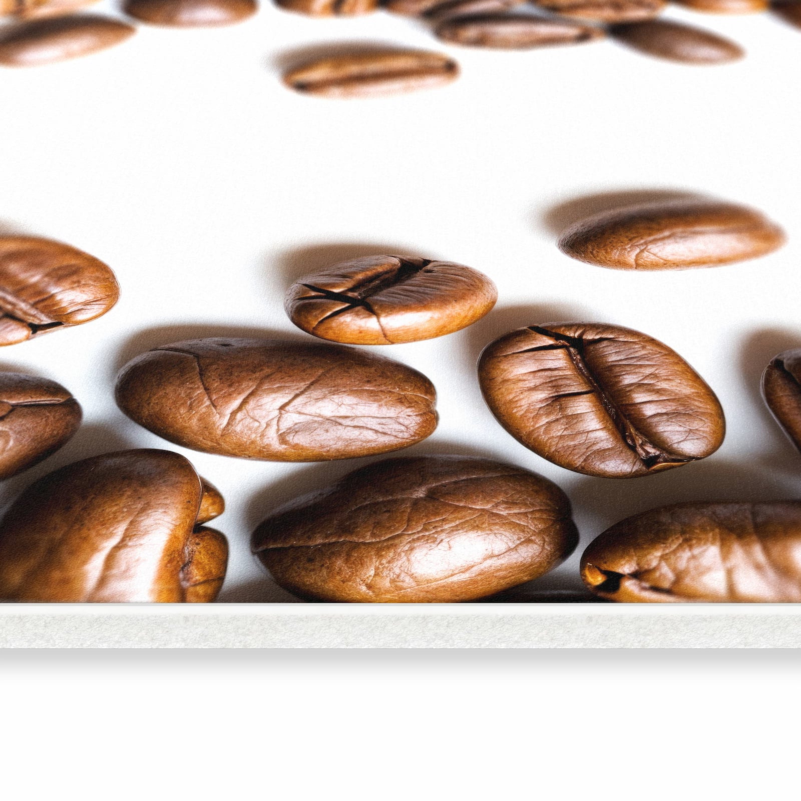 Rutschfester Küchenläufer mit Motiv Verträumte Kaffeebohnen in seitlicher Ansicht