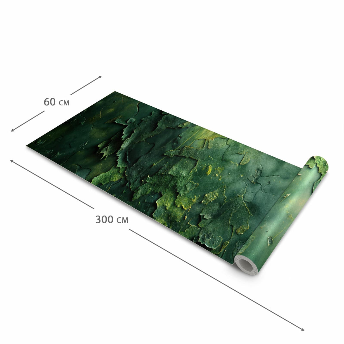 Bodenschonender waschbarer Küchenteppich mit Motiv Oberfläche von Verwitterte in der Grösse 80x200 cm